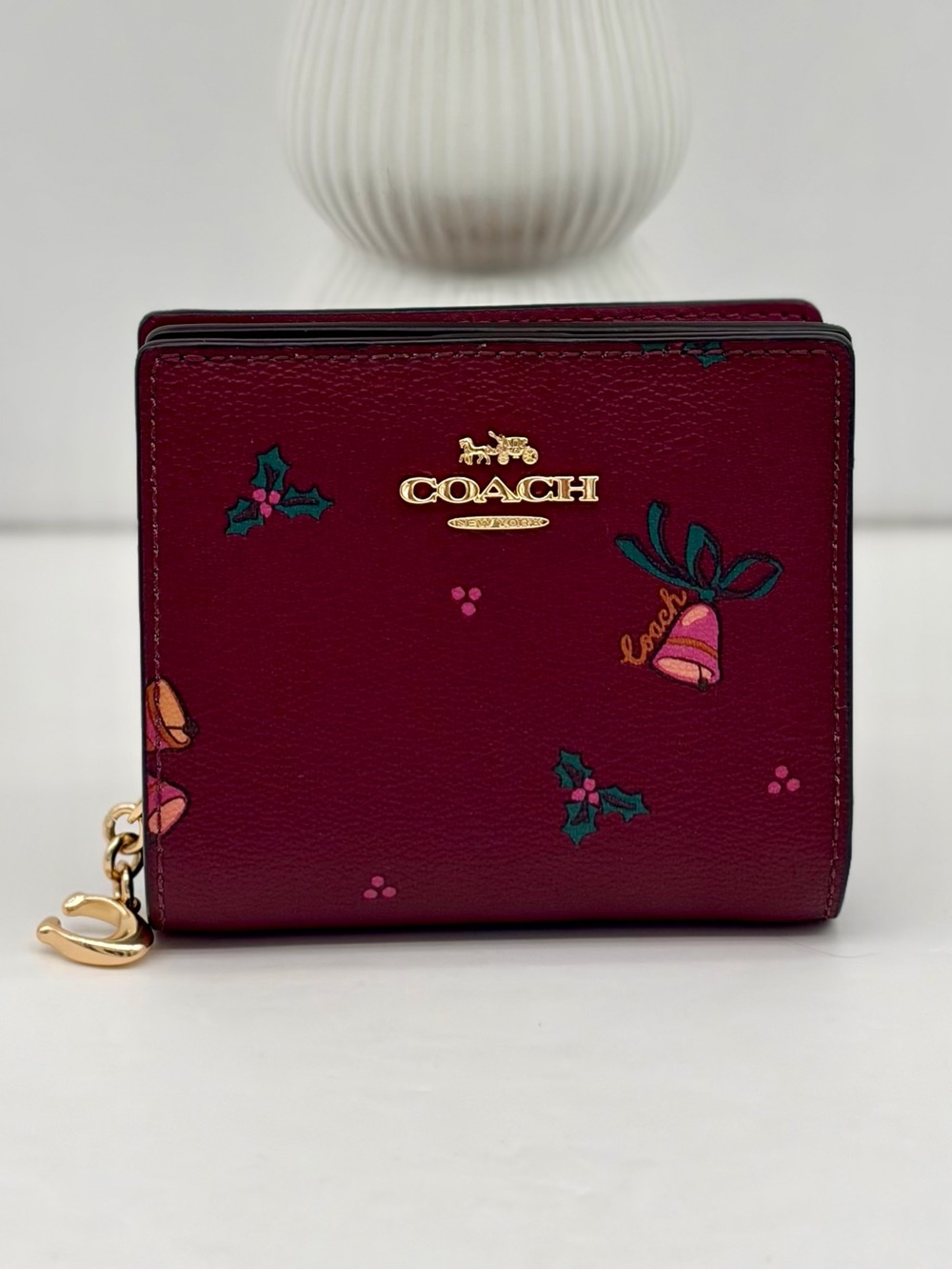 Coach Compact Snap Wallet - Picture 9 of 14